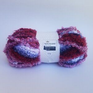 Buttercream Luxe Craft Rainbow Boucle Bulky America 1 of 2 discontinued yarn 8oz